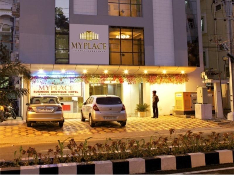 Oyo 17375 My Place Kondapur Hicc Hyderabad Exterior photo